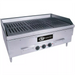 Emberglo E2436 electric countertop radiant 36 inch charbroiler, stainless steel with cast grates and three control knobs