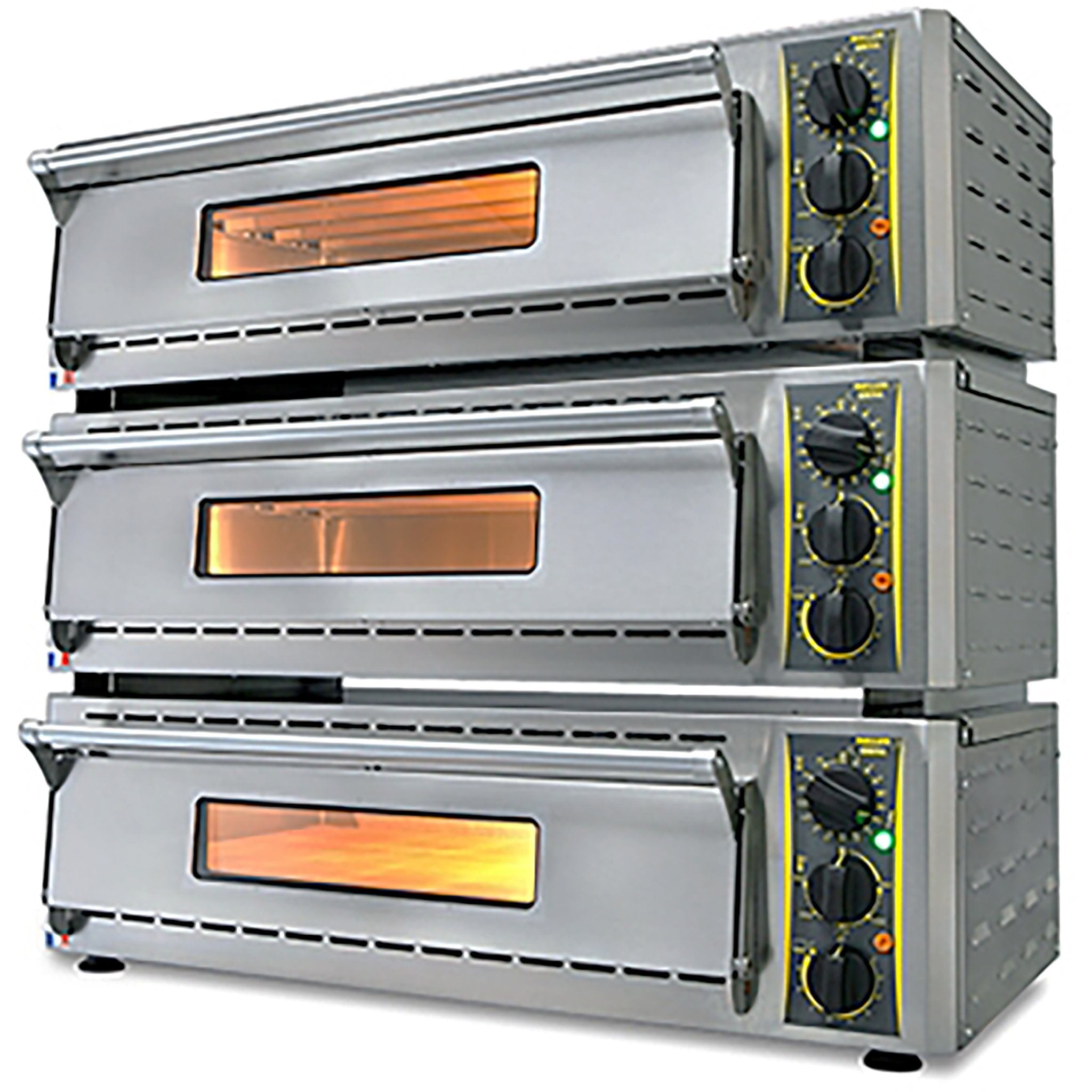 Equipex PZ-430S Electric 17" Single Deck Counter Top Pizza Oven - 120V or 208-240V-Phoenix Food Equipment