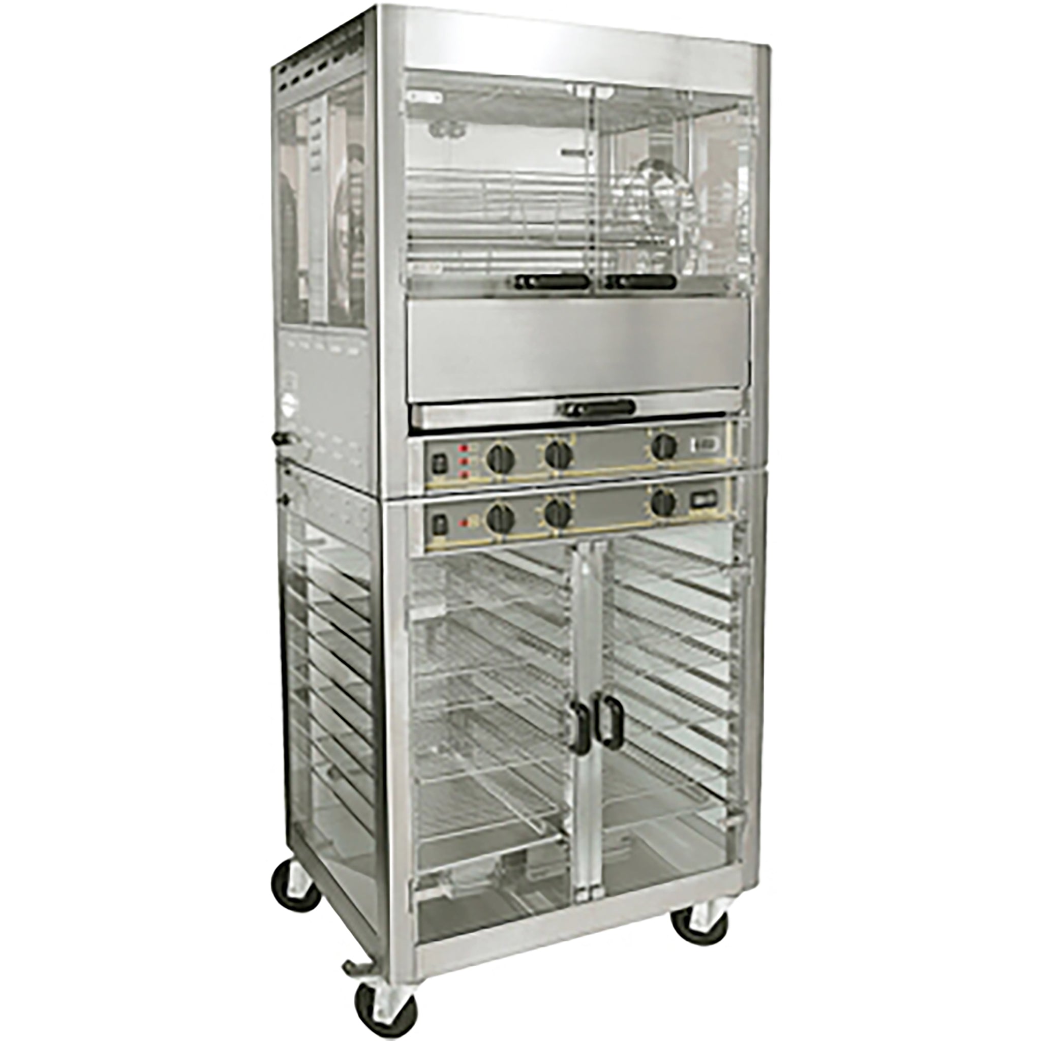 Equipex RBE-25 Electric Chicken Rotisserie - 16 to 25 Bird Capacity, Three Phase-Phoenix Food Equipment