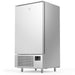 Eurodib ECOBLAST620 stainless steel reach-in blast chiller/freezer with solid door on legs, angled front view