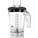 Hamilton Beach 6126-HBF600R extra 1.8L blender container in clear plastic with black lid and clear filler cap