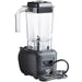 Hamilton Beach HBB255 Rio commercial drink blender, rear angled view showing the black base and power cord