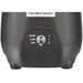 Hamilton Beach HBB908R bar blender, close-up of the manual high, low and off toggle switch on the black base