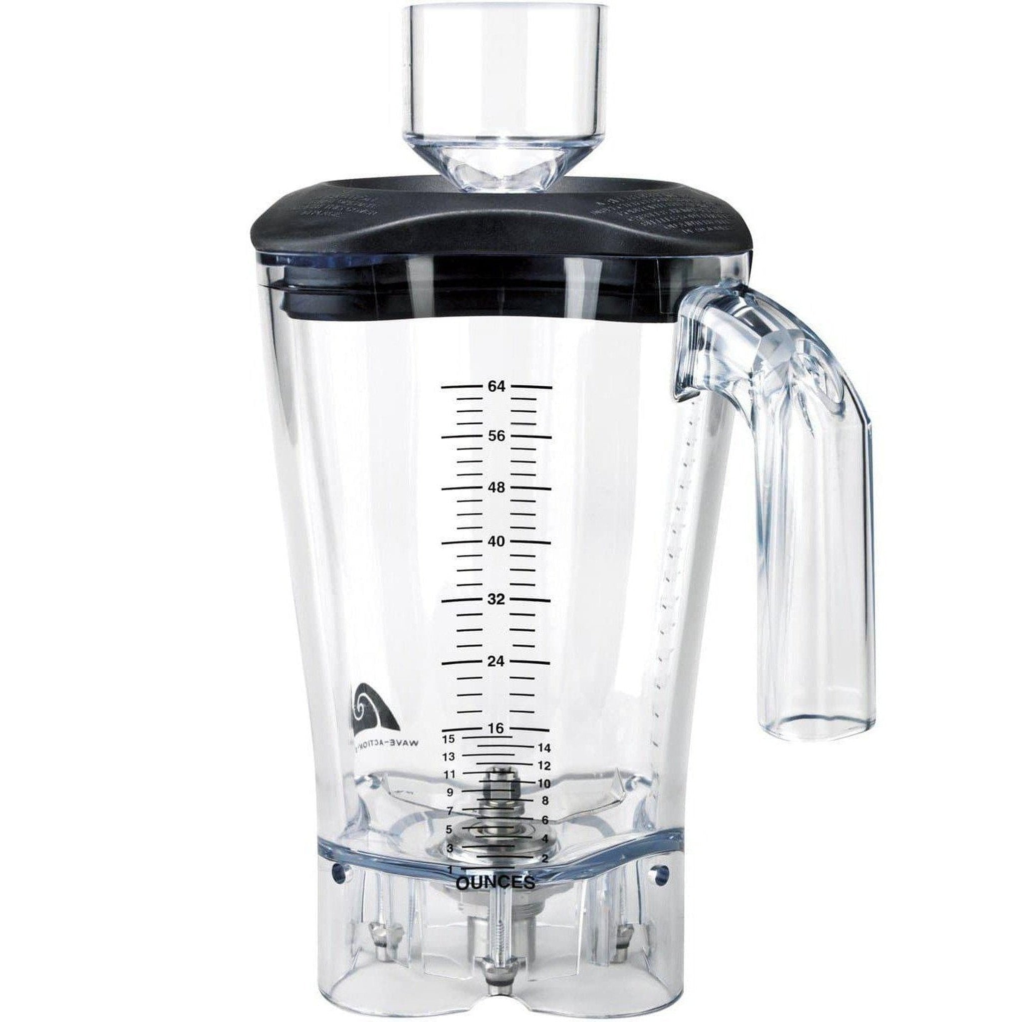 Hamilton Beach HBF600R Expeditor Culinary Blender/Food Processor - 64 Oz/1.8L, 3 HP-Phoenix Food Equipment