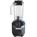Hamilton Beach HBH455 Tango commercial blender with the empty 48 oz clear jar on the black base, front view