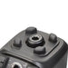 Hamilton Beach HBH455 Tango commercial blender, close-up of the black motor base jar pad and drive coupling