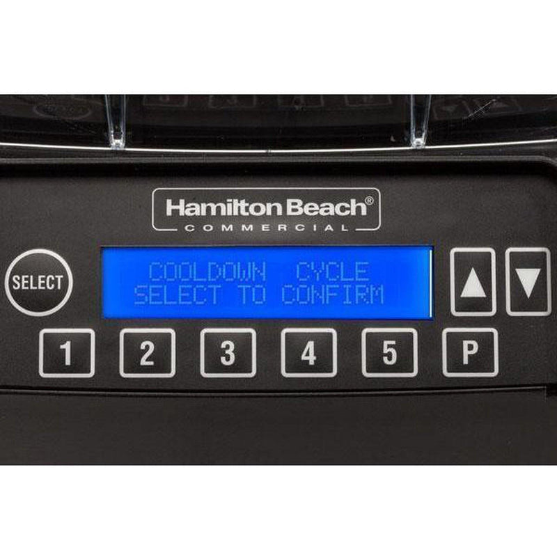 Hamilton Beach HBH755 The Eclipse Commercial Blender with Programmable Controls & Sound Enclosure – 64 Oz/2L Capacity, 3 HP-Phoenix Food Equipment