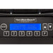 Hamilton Beach HBH755R Eclipse blender, close-up of the blue LCD screen and programmable 1 to 5 preset keypad
