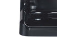 Hamilton Beach HMD1000 heavy-duty MixStation drink mixer, close-up of the black base and drip tray edge