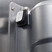 Hamilton Beach HMD300 wall-mounted drink mixer, close-up of the black cup activation switch on the bracket