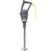 Hamilton Beach HMI series commercial immersion blender in grey, shown with the mid-length stainless blending arm