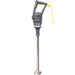 Hamilton Beach HMI series commercial immersion blender in grey with yellow cord, shown with the 21 inch blending arm