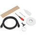 Hamilton Beach HVC305 chamber vacuum sealer included accessories: power cord, tools, oil bottle and seal tape