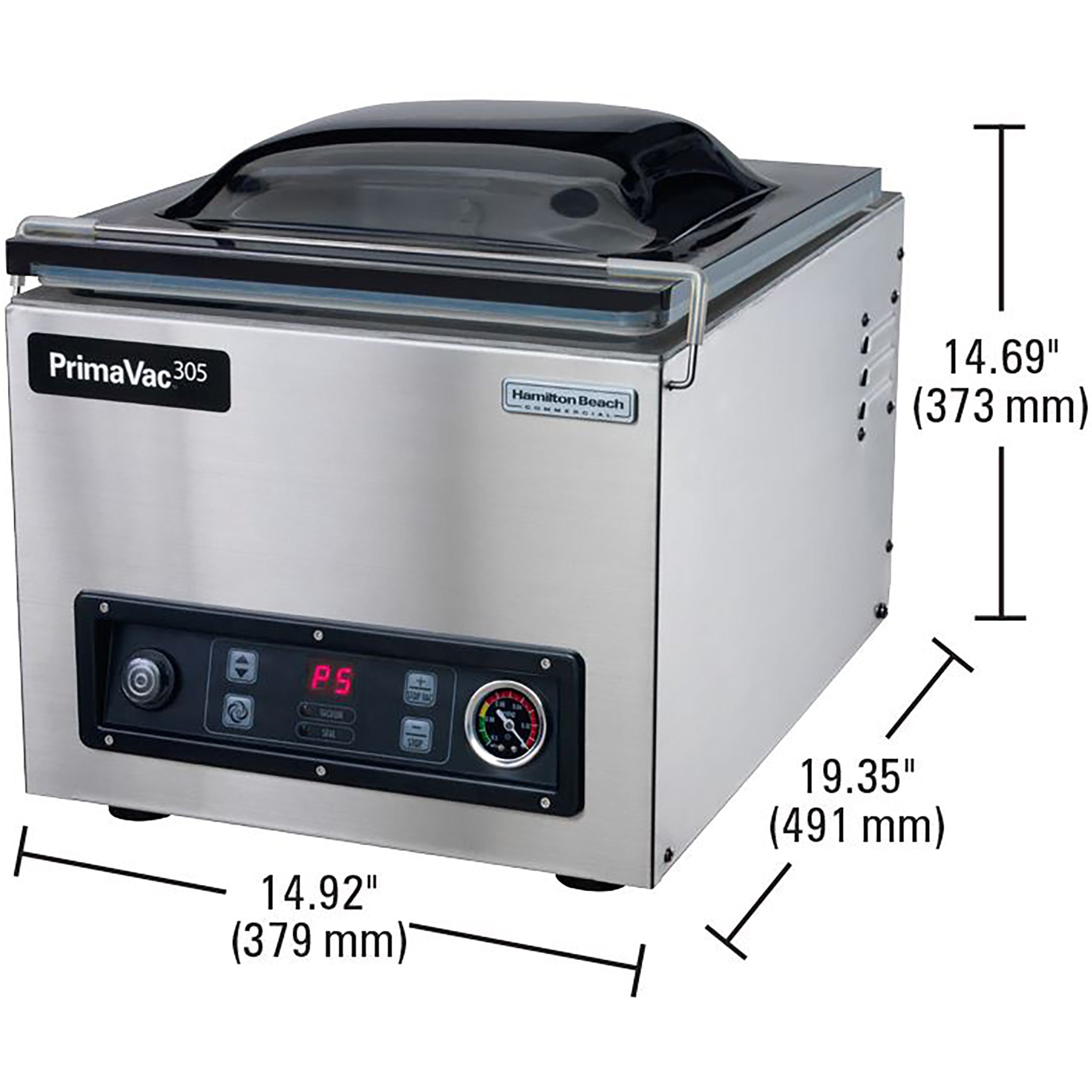 Hamilton Beach HVC305 Chamber Vacuum Sealing/Packaging Machine-Phoenix Food Equipment