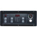Hamilton Beach HVC406 chamber vacuum sealer, close-up of the digital control panel and vacuum pressure gauge