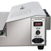 Hamilton Beach HVS400R vacuum sealer, close-up of the side panel with power switch, fuse and power cord port