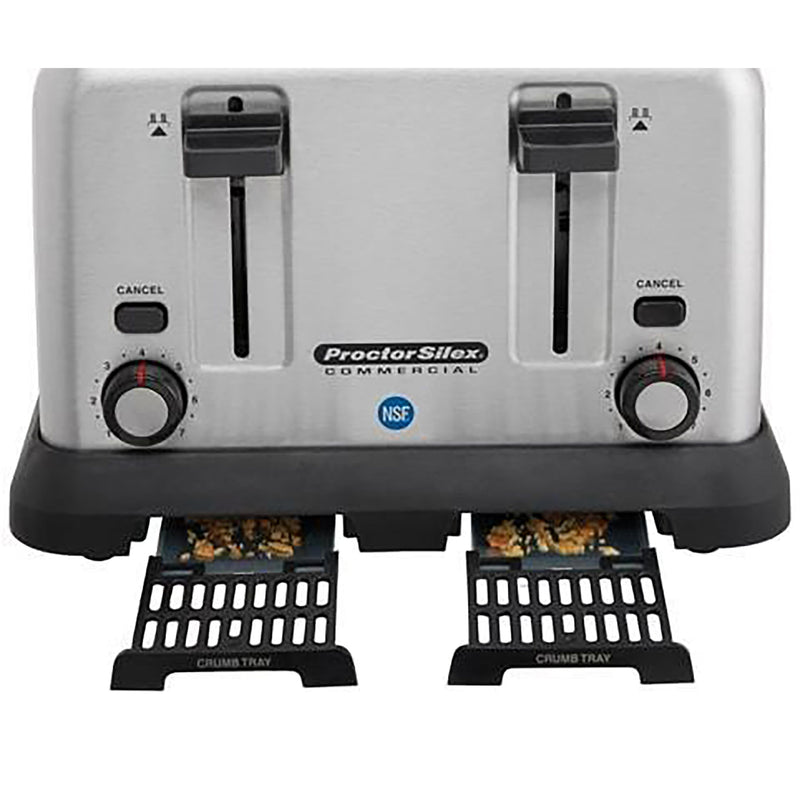Hamilton Beach Model 24850R Commercial 4 Slot Pop-up Toaster - 150 Slices Per Hour, 120V-Phoenix Food Equipment