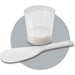 Hamilton Beach 37590 rice cooker/warmer accessories, clear measuring cup and white rice paddle included