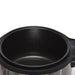 Hamilton Beach/Proctor Silex 37560R 60 cup rice cooker/warmer, close-up of the black non-stick inner cooking pot