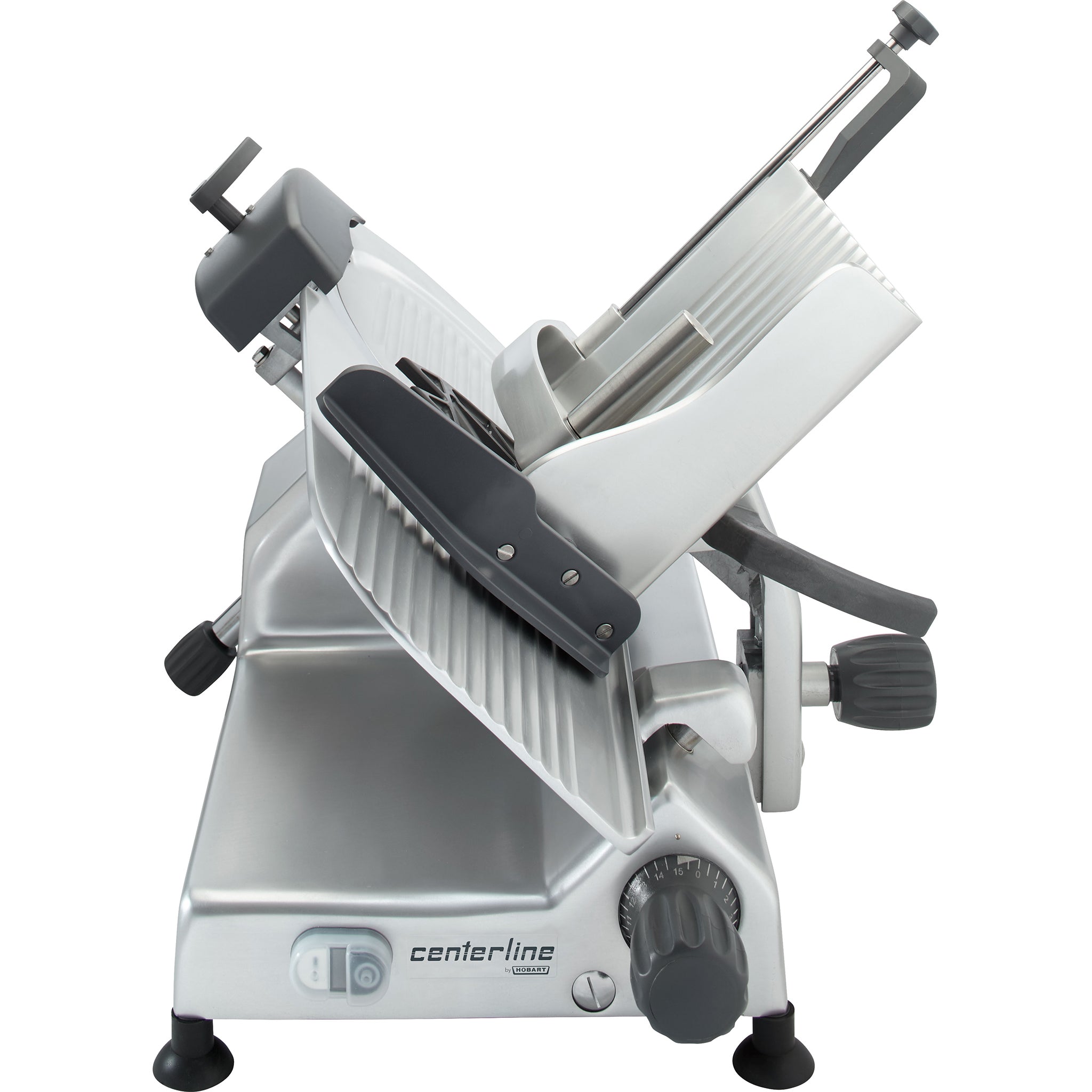 Hobart Centerline EDGE13 Manual Aluminum Meat Slicer - 13” Blade, 1/2 HP, Belt Drive-Phoenix Food Equipment
