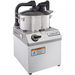 Hobart HCM6-Series 6 qt bowl style food processor, second photo of the stainless bowl, lid clamp and control knob