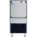 ITV DELTA NG80 gourmet ice machine with 33 lb storage bin, stainless steel front and lower vent grille