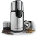 KitchenAid BCG211OB stainless steel and black coffee and spice grinder with extra bowls, beans and spices