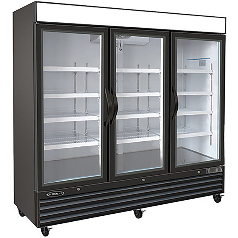 Kool-It KGF-72 Triple Door 81" Wide Display Freezer-Phoenix Food Equipment