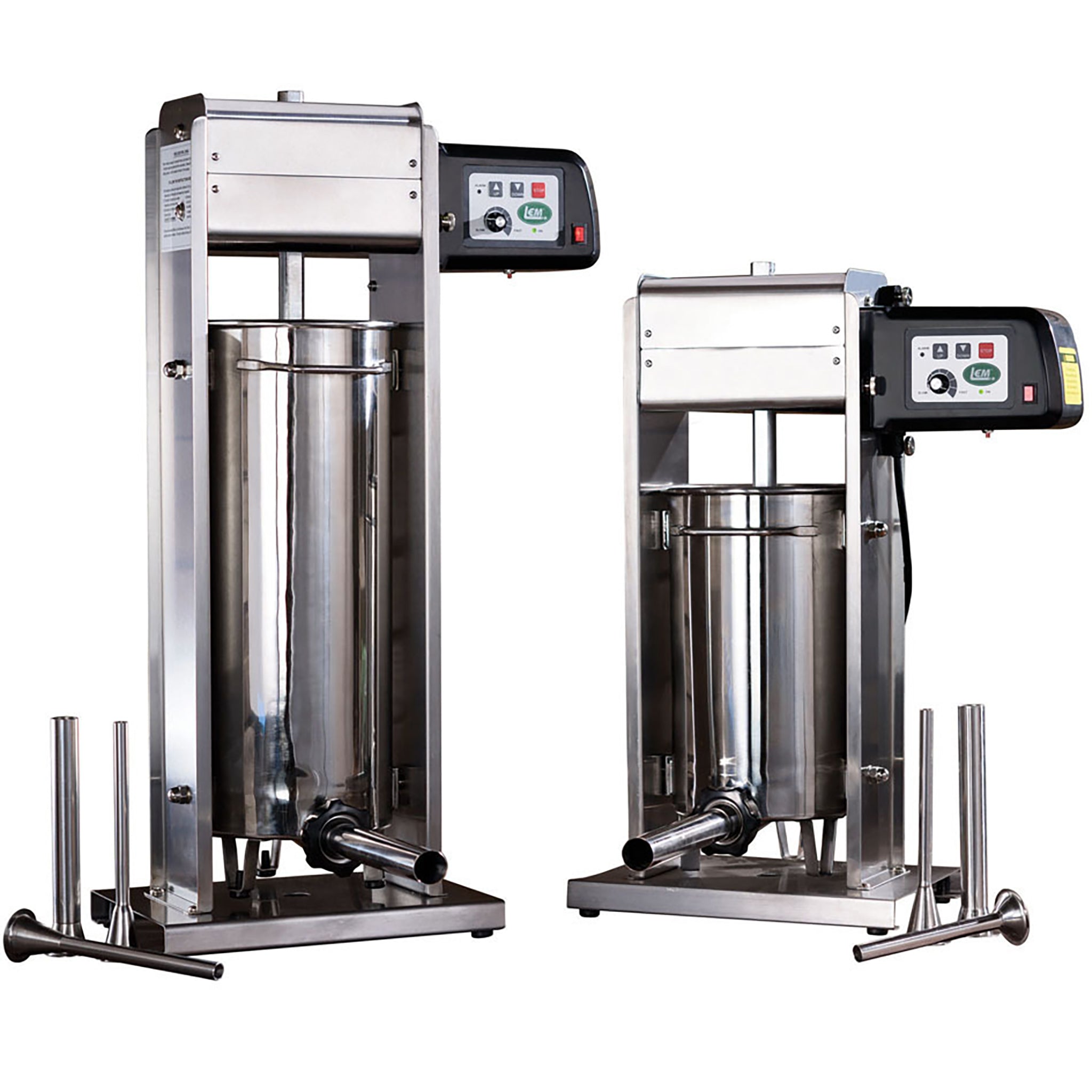 LEM 1217 Big Bite Motorized 30LB Sausage Stuffer - Stainless Steel Stuffing Tubes-Phoenix Food Equipment