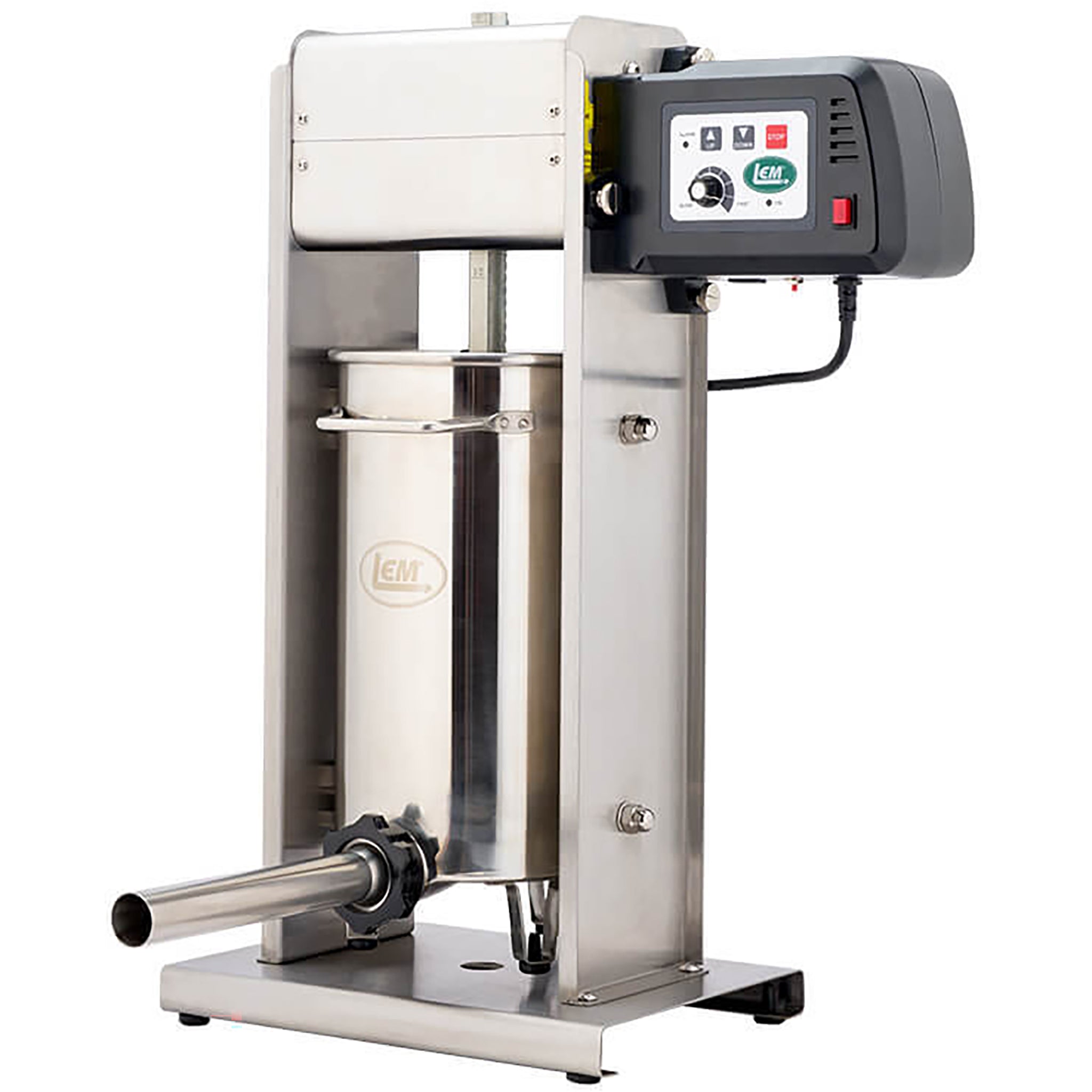 LEM 1219 Big Bite Electric 20LB Sausage Stuffer - Stainless Steel Stuffing Tubes-Phoenix Food Equipment