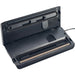LEM 1379 MaxVac 100 out of chamber vacuum sealer with the lid open, showing the sealing bar and vacuum channel