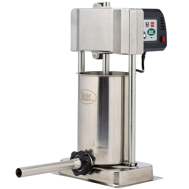 LEM 1569 Big Bite Motorized 10LB Sausage Stuffer Stainless Steel Stu