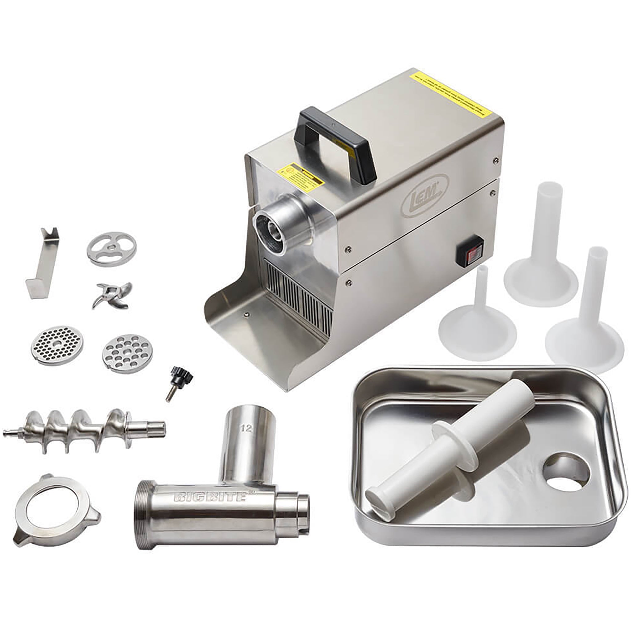LEM 1780 Size 12 Big Bite Meat Grinder - 0.75 HP, 120V-Phoenix Food Equipment