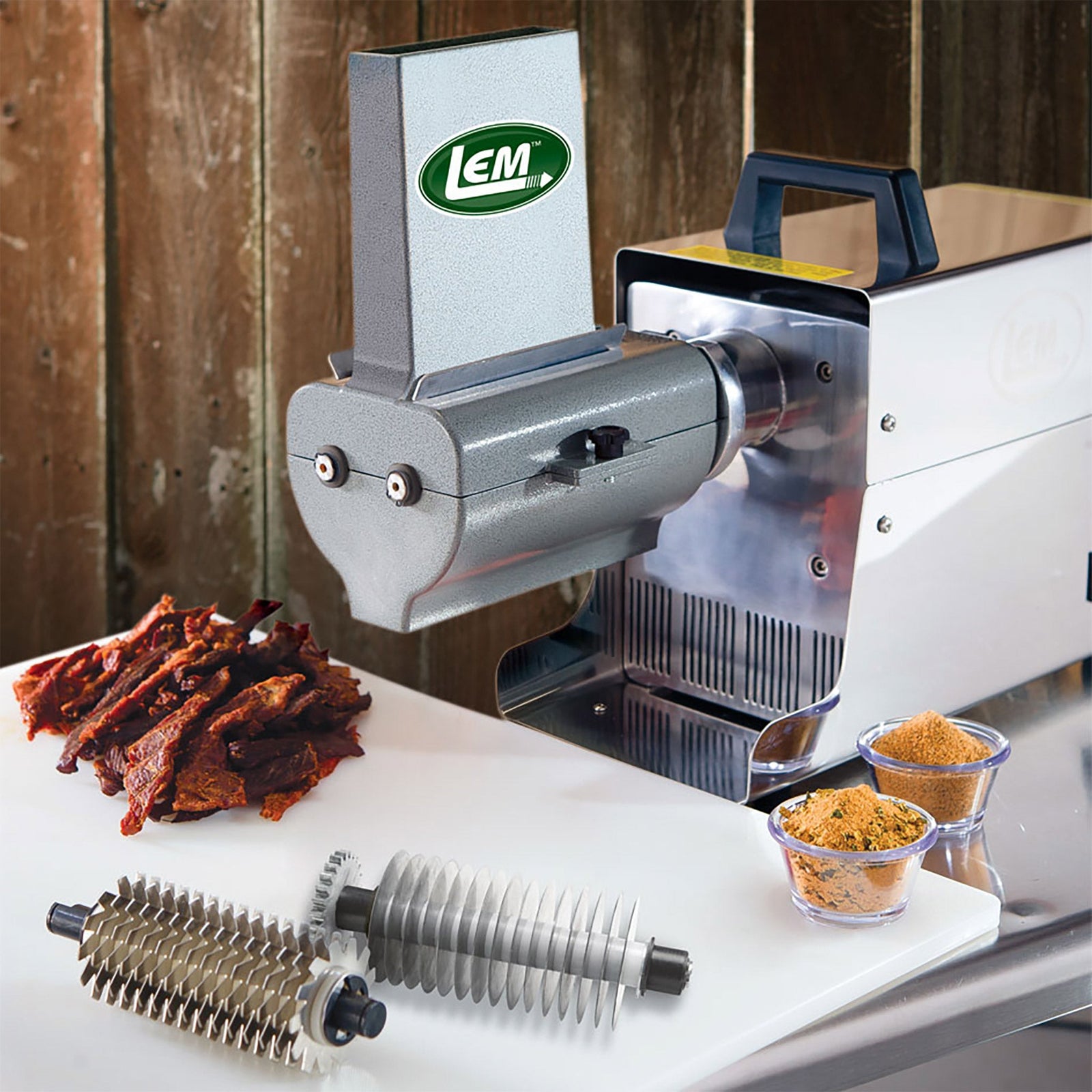 LEM 433TJ Big Bite 2 in 1 Slicer Tenderizer Attachment
