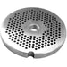 LEM size 22 meat grinder plate with 3 mm holes, stainless steel fine grind plate with dense small holes