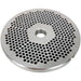 LEM size 32 meat grinder plate with 3 mm holes, stainless steel fine grind plate with dense small holes