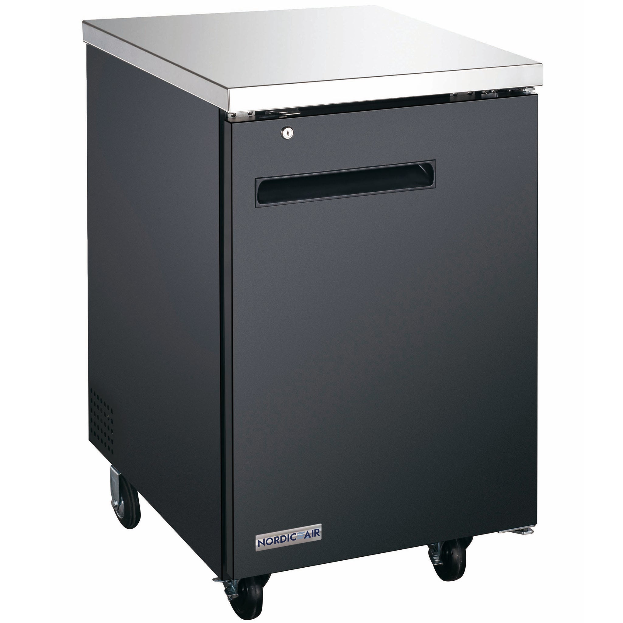 Nordic Air 24" Commercial Deep Single Door Back Bar Cooler - Various Options-Phoenix Food Equipment