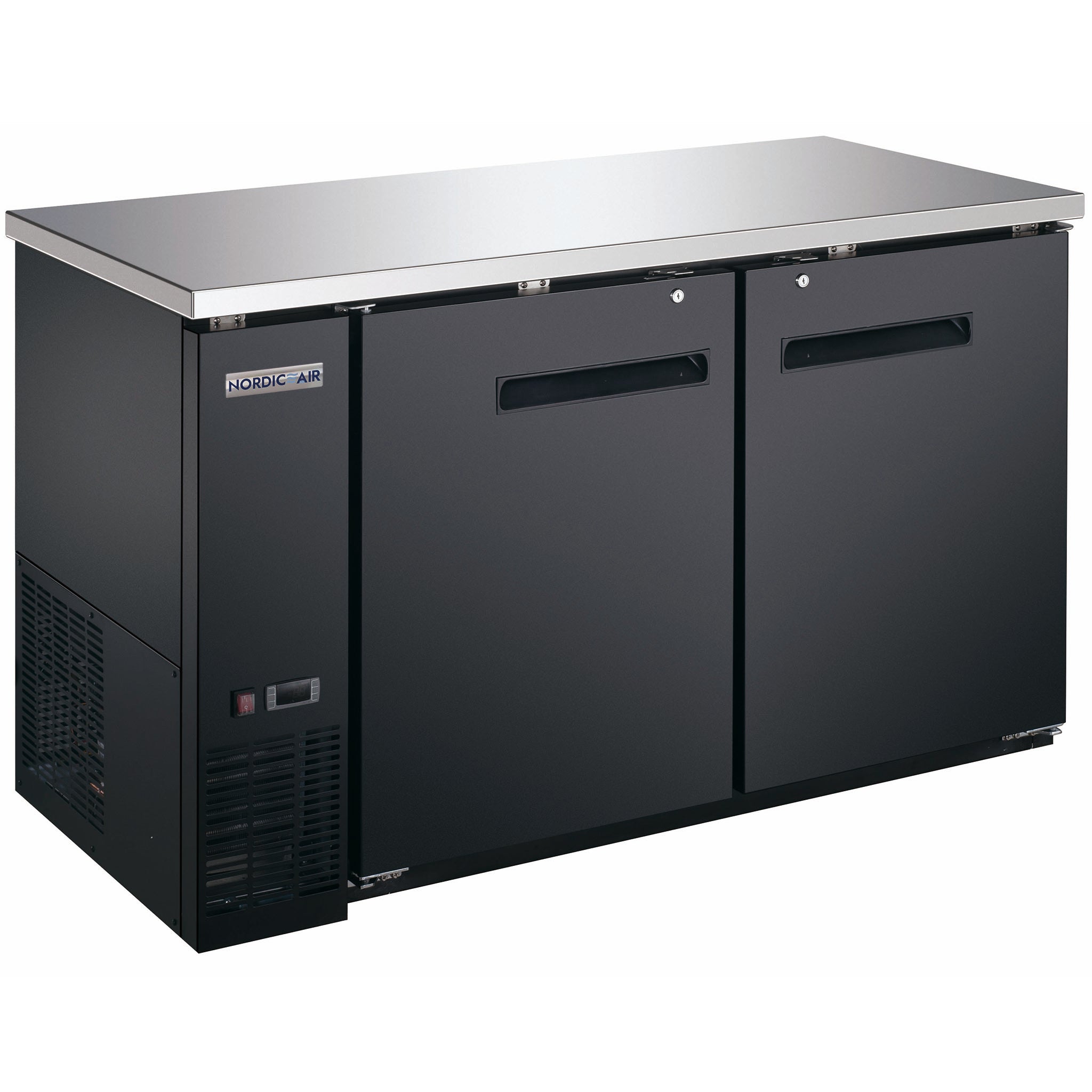 Nordic Air 59" Commercial Deep Double Door Back Bar Cooler - Various Options-Phoenix Food Equipment