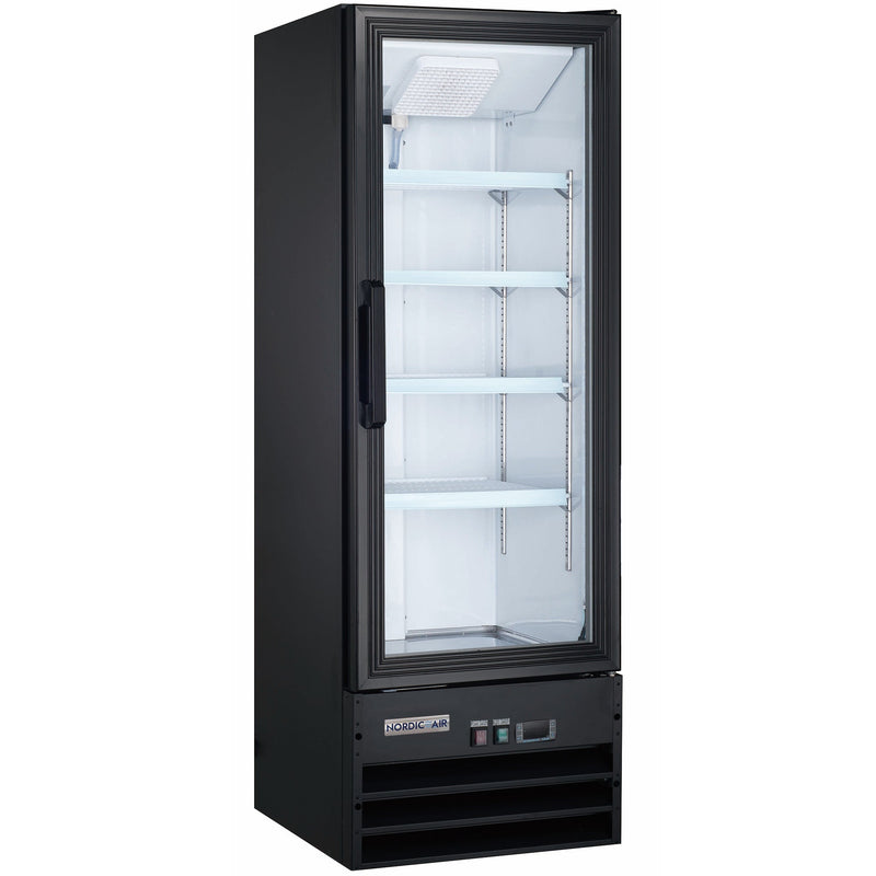 Nordic Air GRM-22 Single Door 22" Wide Glass Display Refrigerator-Phoenix Food Equipment