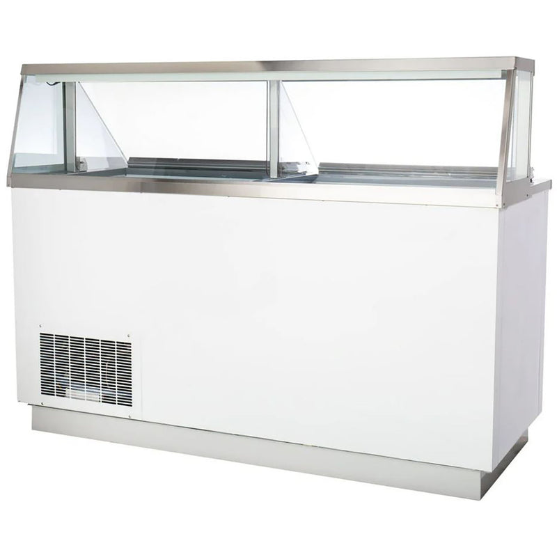 Nordic Air IDF-68 Commercial 68" Ice Cream Dipping Freezer - 12 Tub Capacity-Phoenix Food Equipment