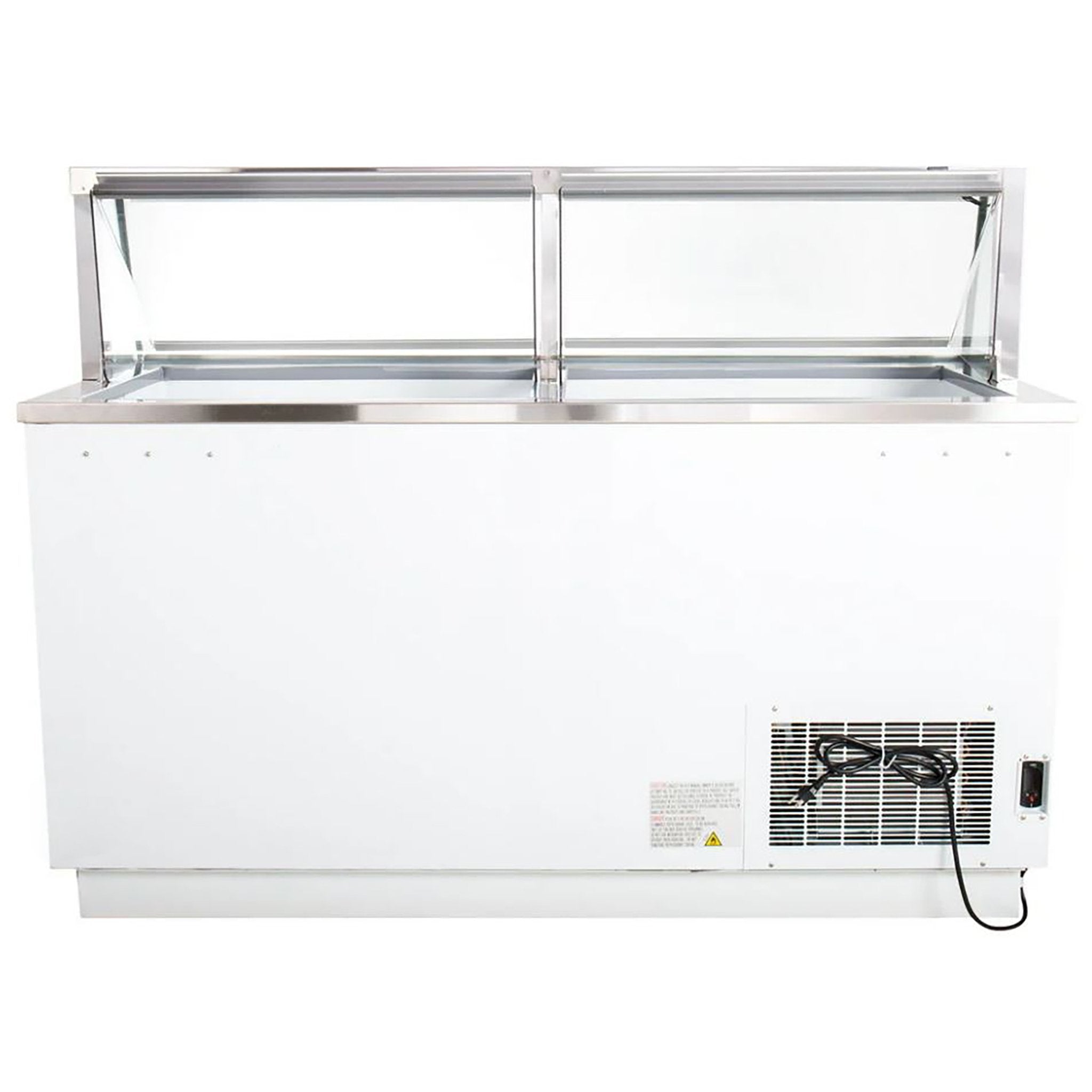 Nordic Air IDF-68 Commercial 68" Ice Cream Dipping Freezer - 12 Tub Capacity-Phoenix Food Equipment