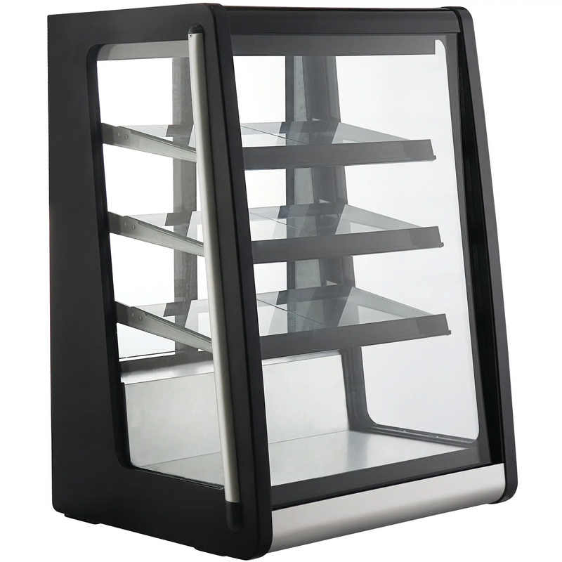 Nordic Air NACP-24T Counter Top 25" Angled Glass Refrigerated Pastry Display Case-Phoenix Food Equipment