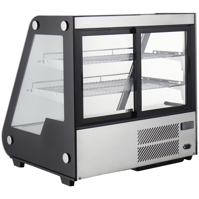 Nordic Air NACP-27 Counter Top 28" Angled Glass Refrigerated Pastry Display Case-Phoenix Food Equipment