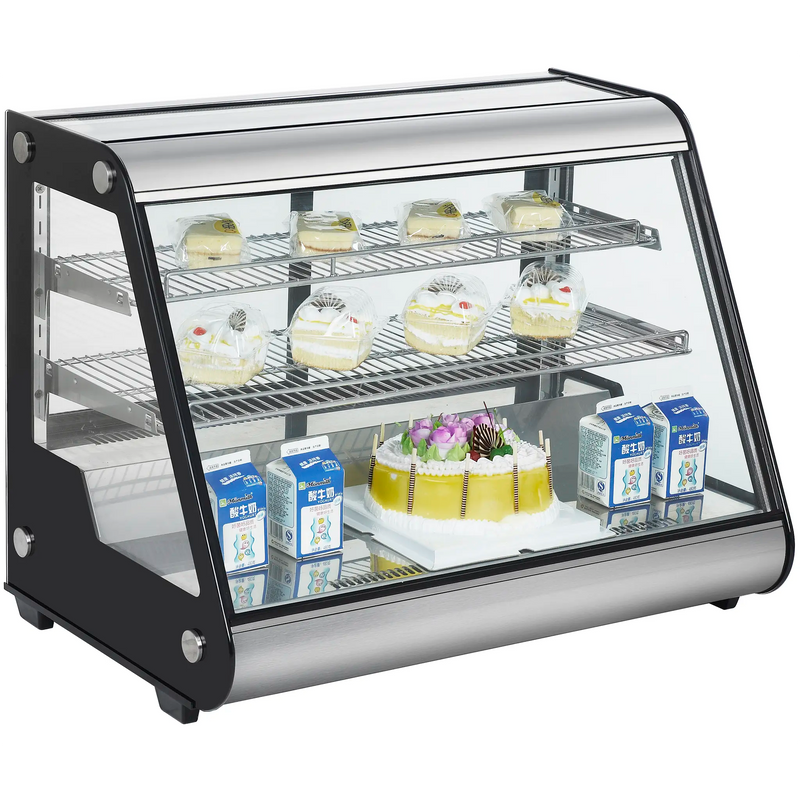 Nordic Air NACP-36 Counter Top 35" Angled Glass Refrigerated Pastry Display Case-Phoenix Food Equipment