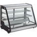 Nordic Air NACP-36 countertop 35-inch angled glass refrigerated pastry display case, empty, angled view