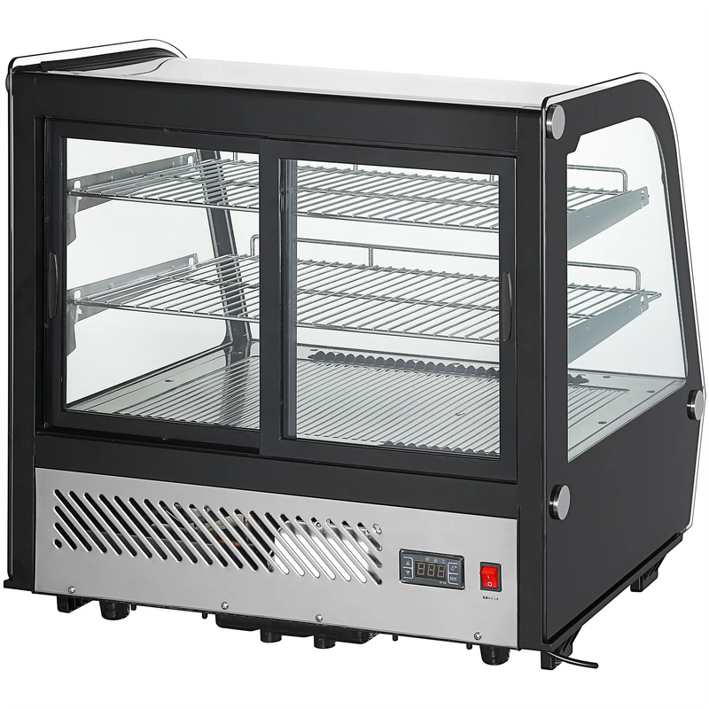 Nordic Air NCCP-27 Counter Top 28" Curved Glass Refrigerated Pastry Display Case-Phoenix Food Equipment