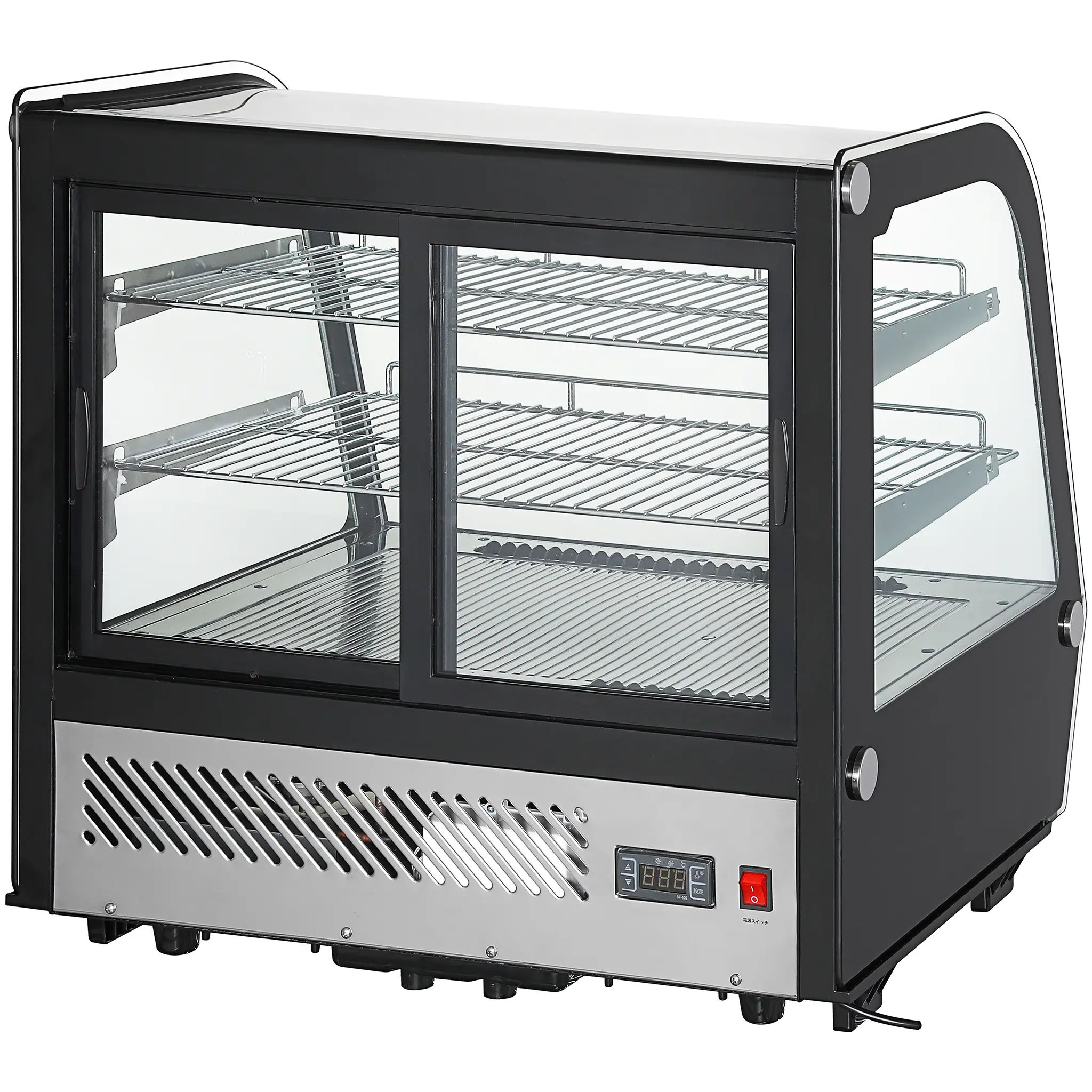 Nordic Air NCCP-28 Counter Top 28" Curved Glass Refrigerated Pastry Display Case-Phoenix Food Equipment