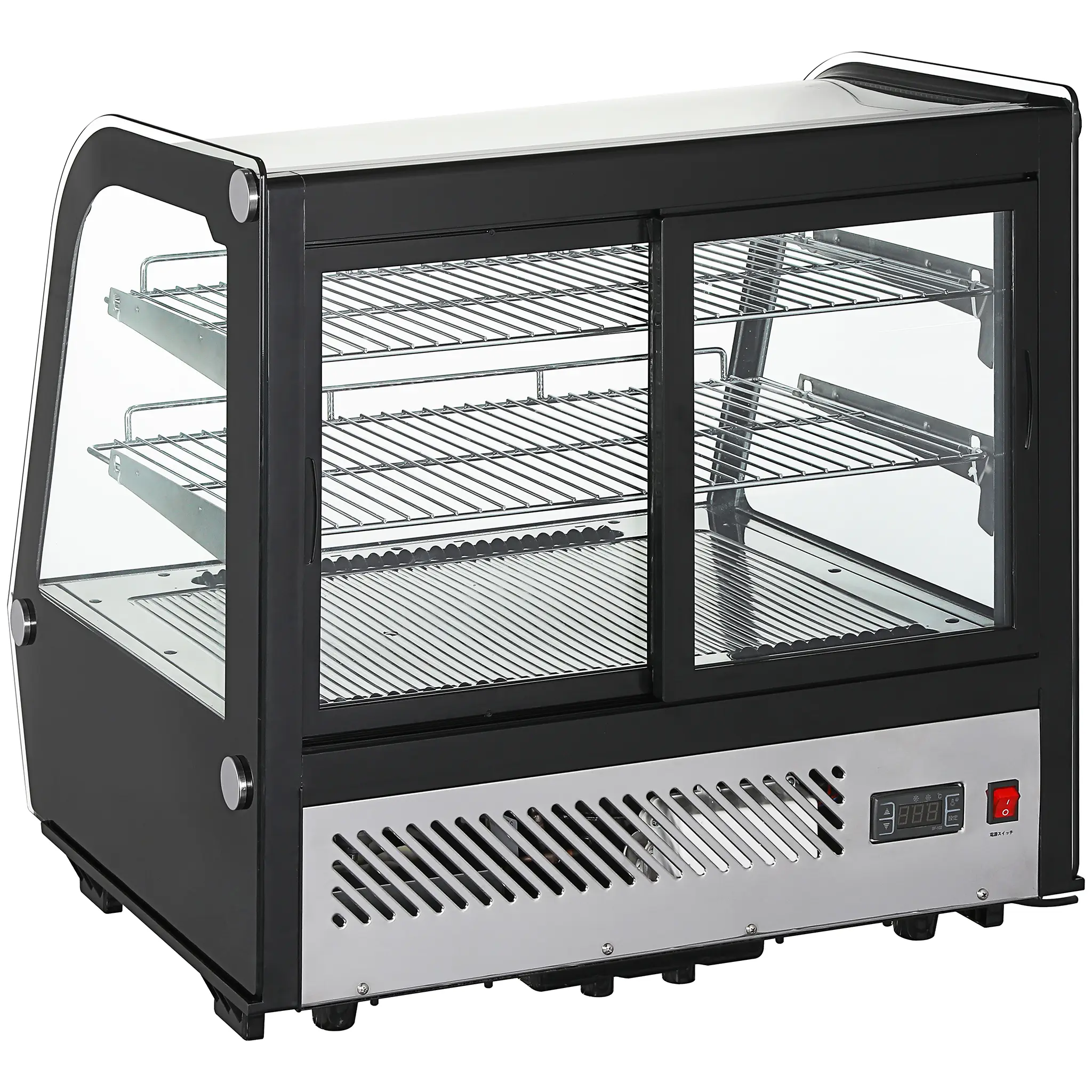 Nordic Air NCCP-28 Counter Top 28" Curved Glass Refrigerated Pastry Display Case-Phoenix Food Equipment