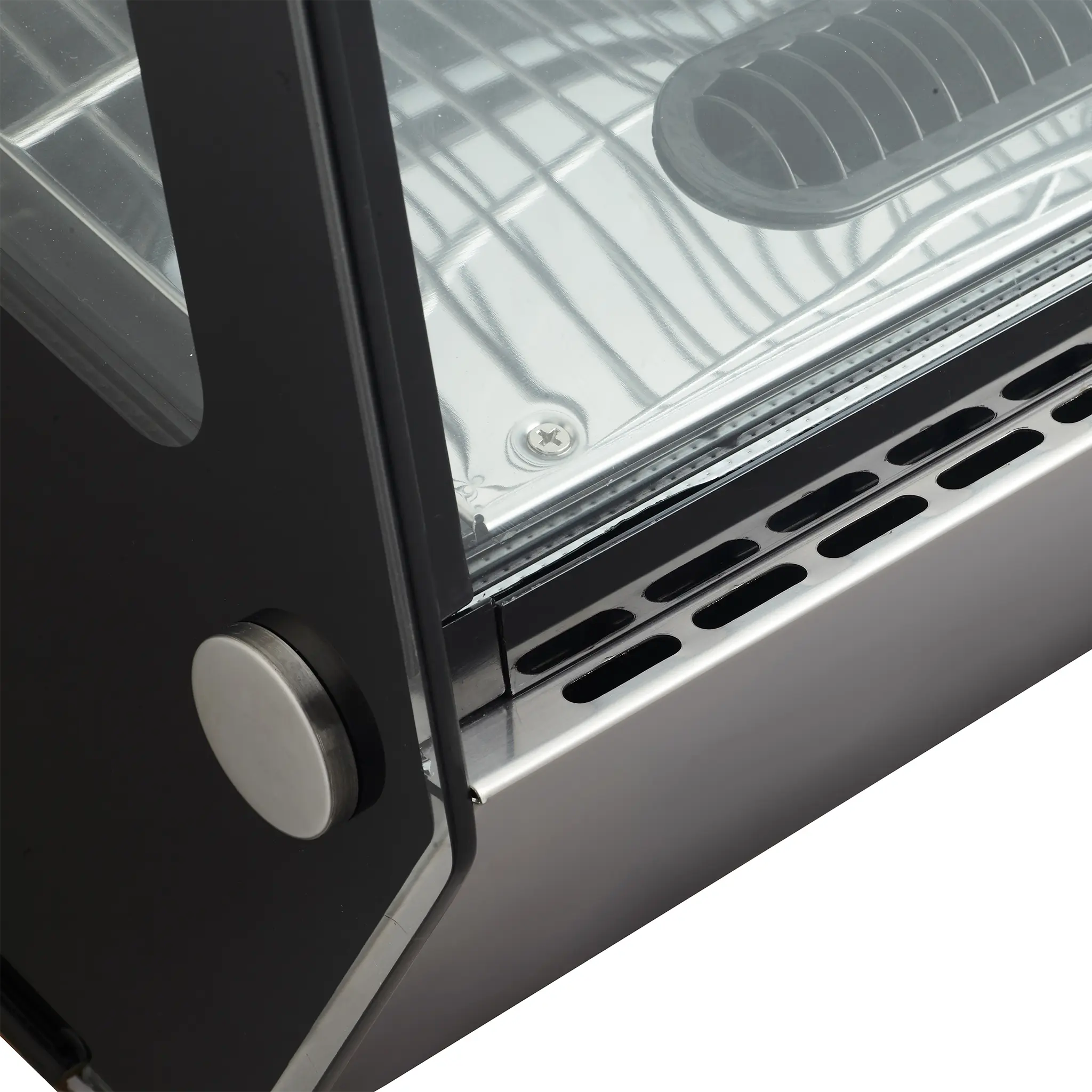 Nordic Air NCCP-35 Counter Top 35" Curved Glass Refrigerated Pastry Display Case-Phoenix Food Equipment