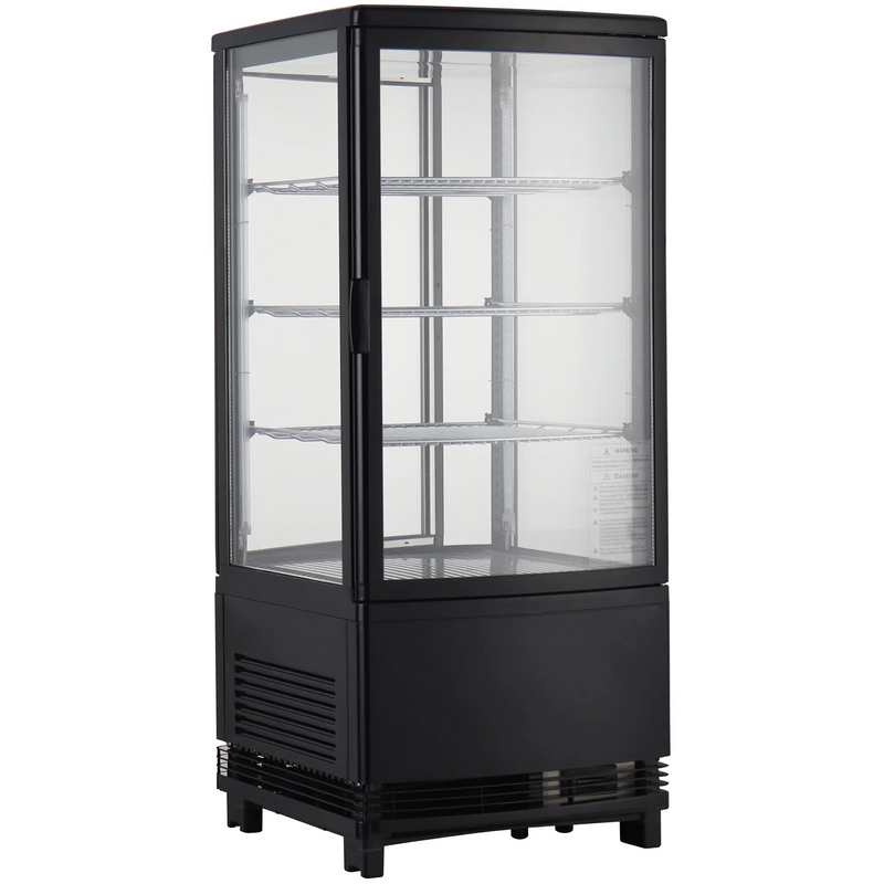Nordic Air NCSR-78 Counter Top Four Sided Glass Door Display Refrigerator-Phoenix Food Equipment